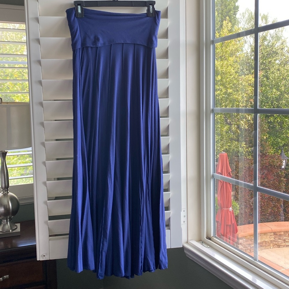 Lapis maxi skirt blue size medium
